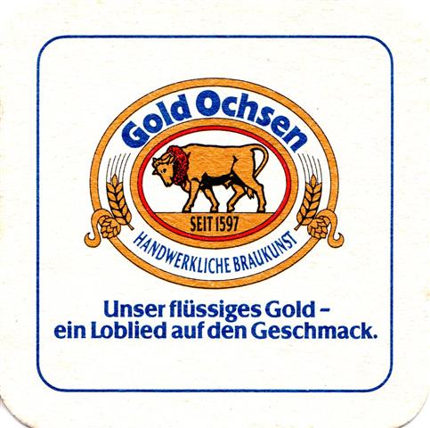 ulm ul-bw gold ochsen quad 1a (185-unser flssiges gold) 